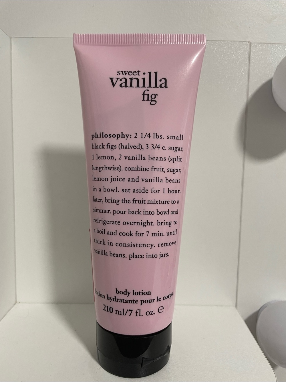 Philosophy Sweet Vanilla Fig Body Lotion - Light Pink